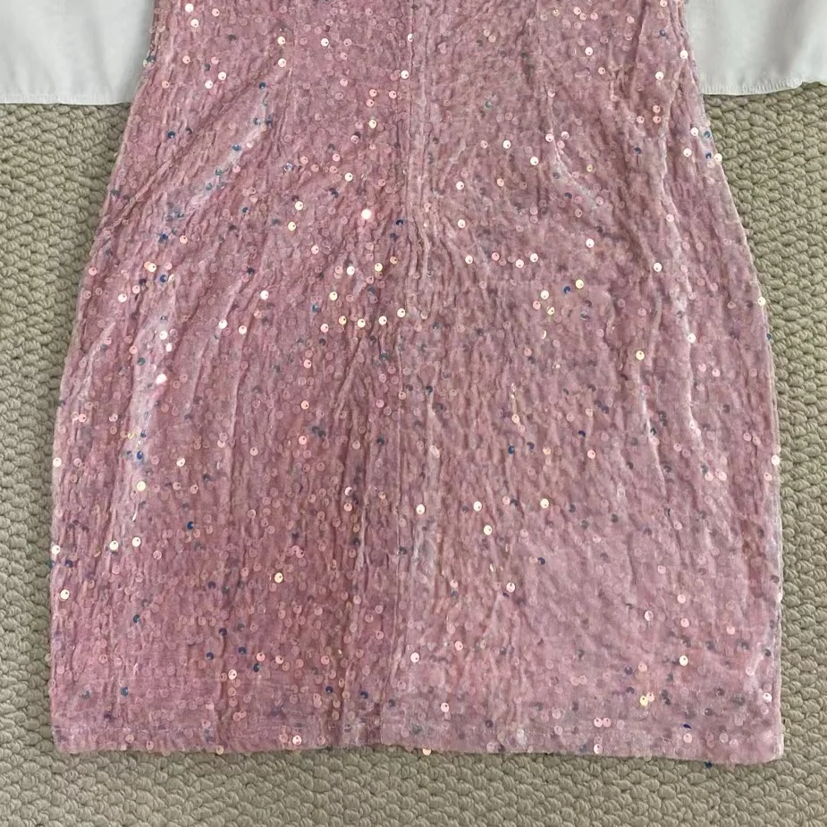 Backless Sequined Glitter Dress - Image 5