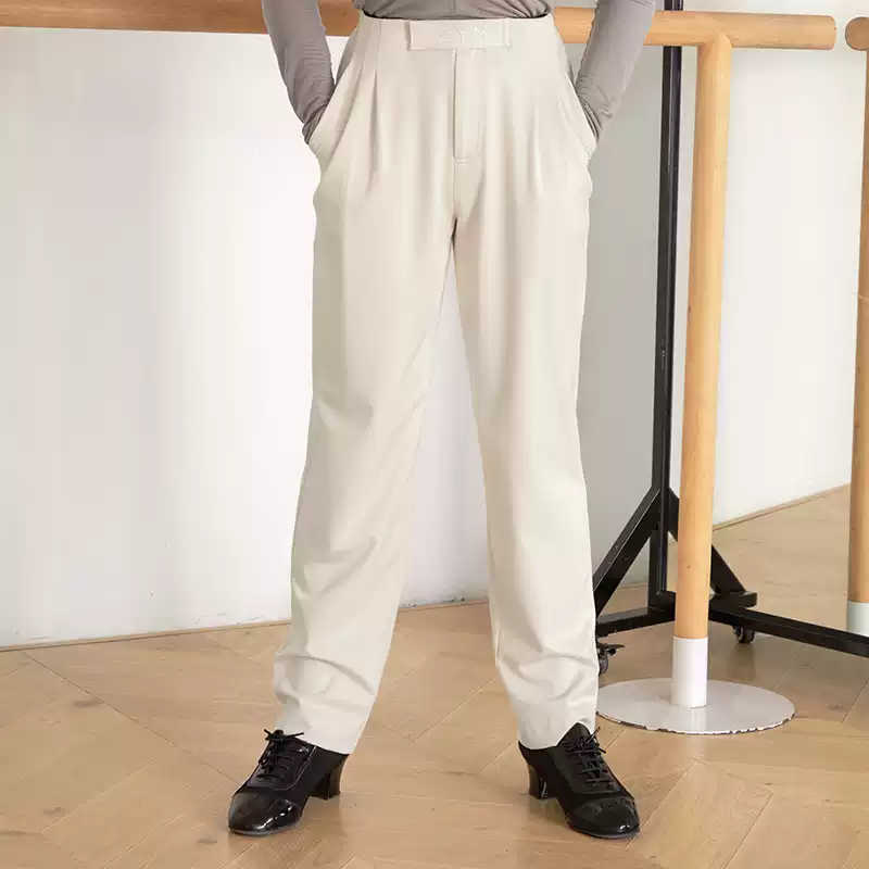Boy's High-Waisted Dance Pants Latin Dance Practice Clothes - Image 7