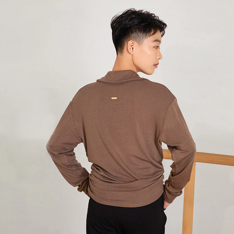 Boy's Long-sleeved Dance Practice Tops Dancewear - Image 10