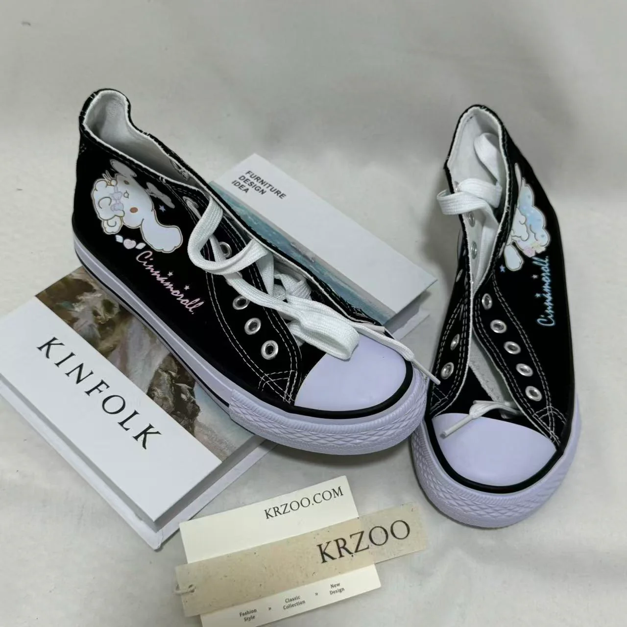 Cartoon-Style Casual Canvas Shoes - Image 2