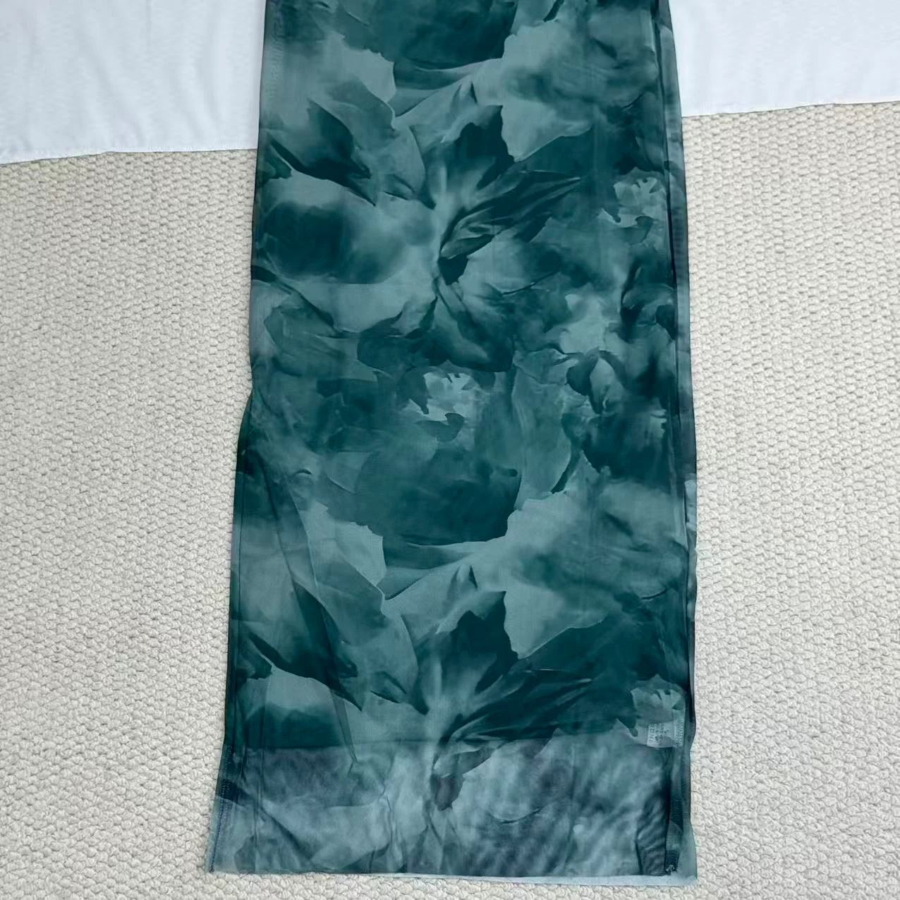 Casual High-Waisted Mesh Slit Skirt - Image 6