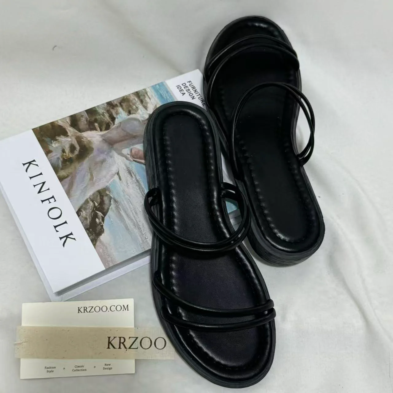 Comfortable and Versatile Flat Beach Slides - Image 4
