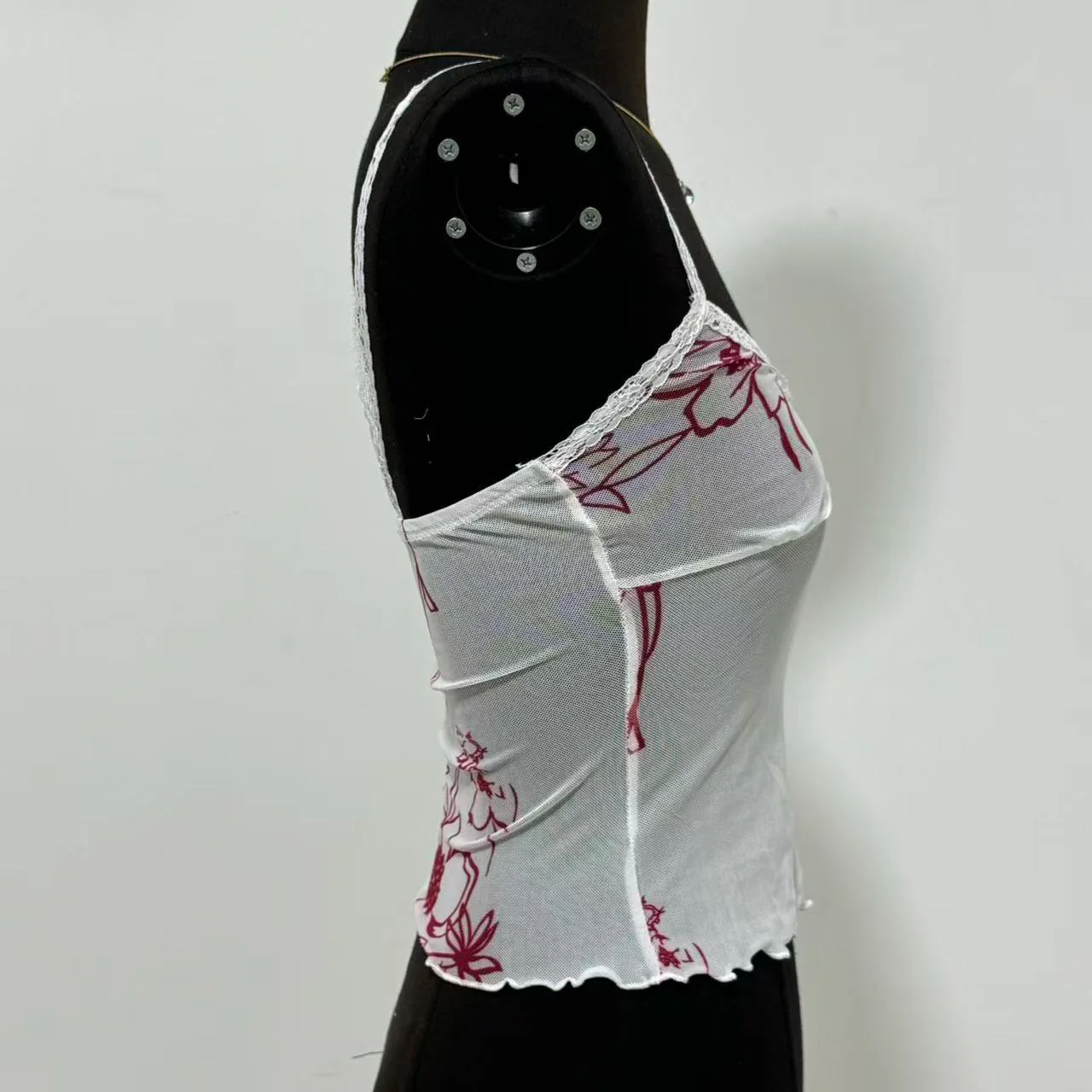 Cropped Lace Undershirt - Image 2