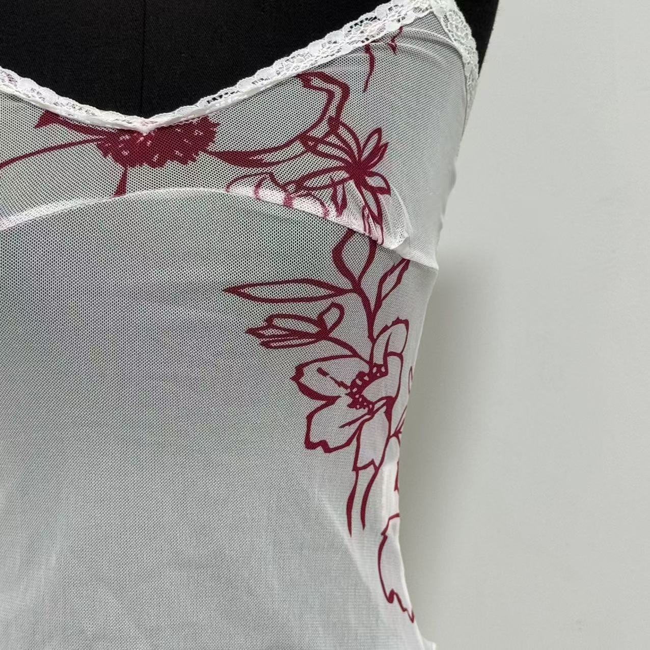 Cropped Lace Undershirt - Image 6