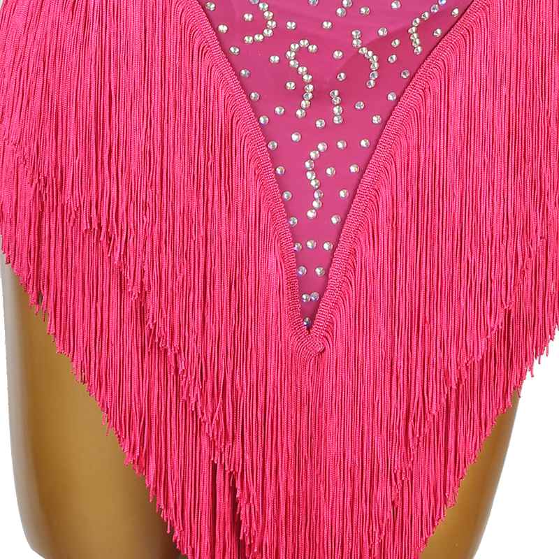 Customisable-Women's 3/4 Sleeve DanceWear Dance Dress Performance Wear - Image 4