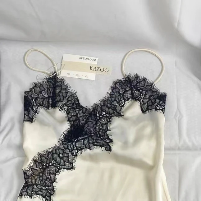 Elegant Lace Asymmetrical Dress - Image 4