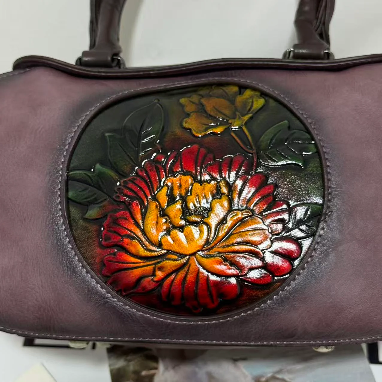 Elegant Retro Cylindrical Bag - Image 4