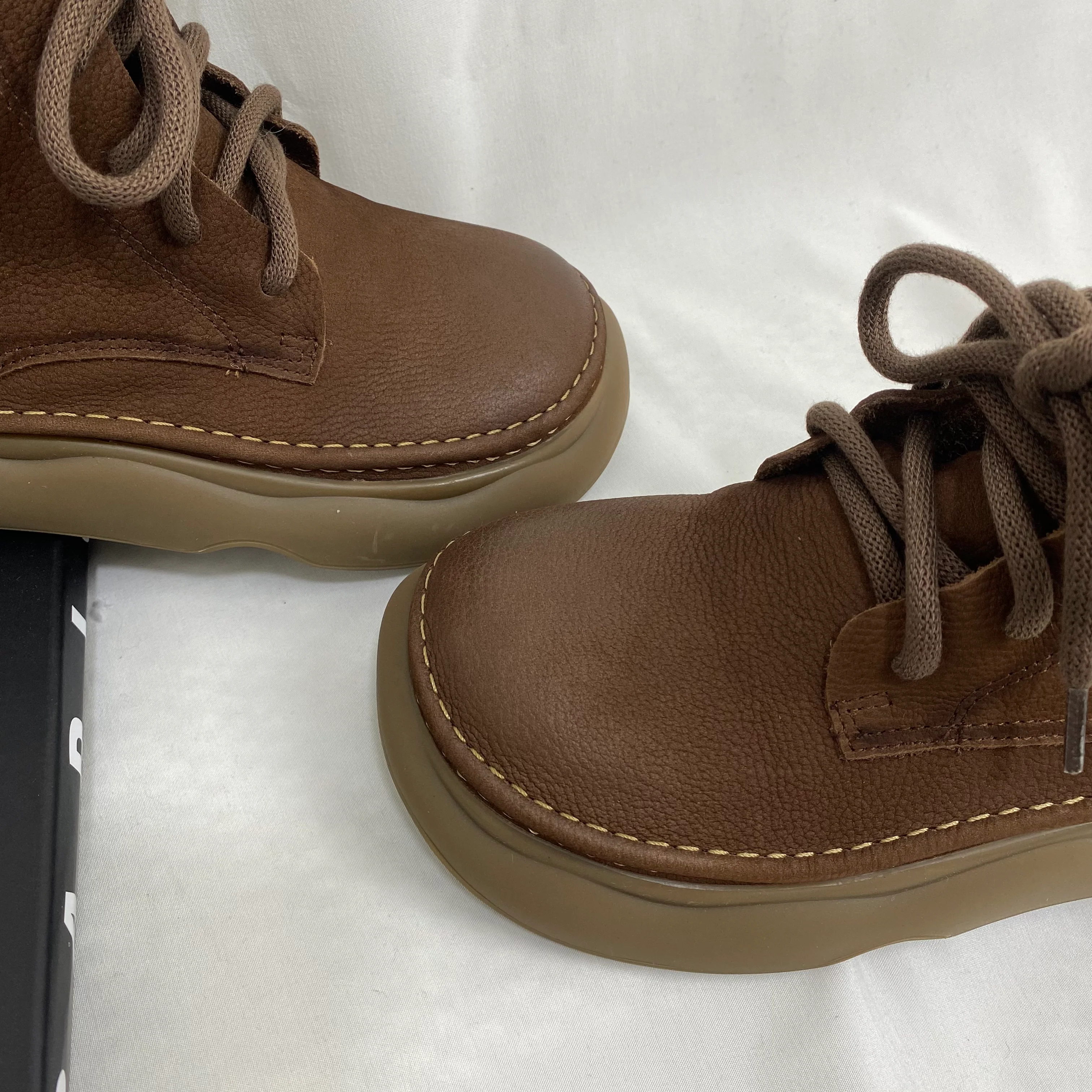 Genuine Leather Ethnic Style Martin Boots - Image 6