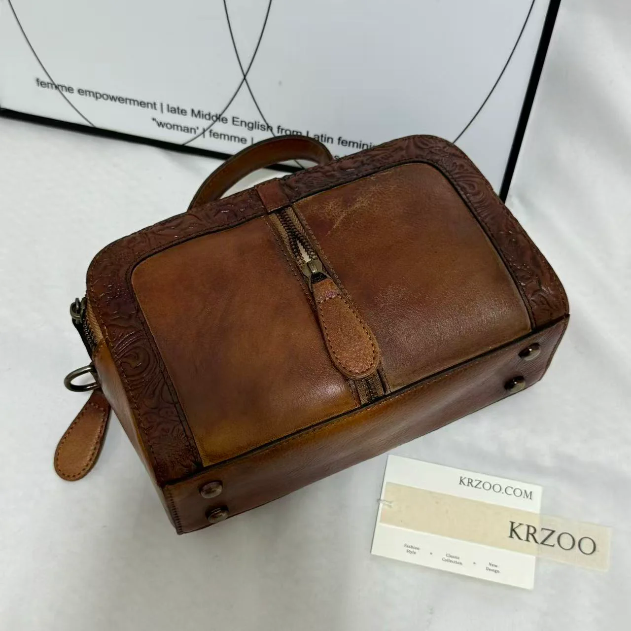Genuine Leather Shoulder & Crossbody Bag - Image 2