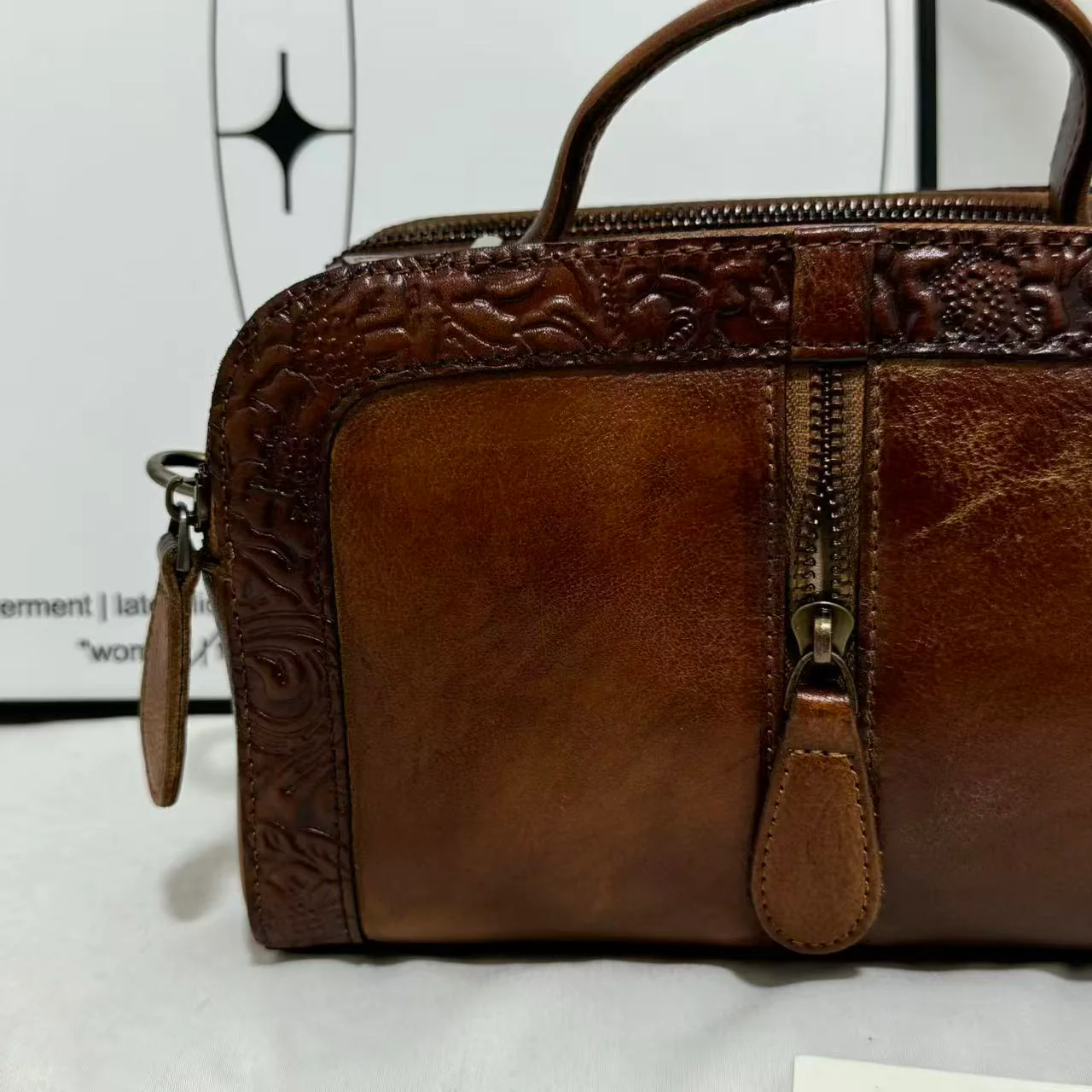 Genuine Leather Shoulder & Crossbody Bag - Image 4