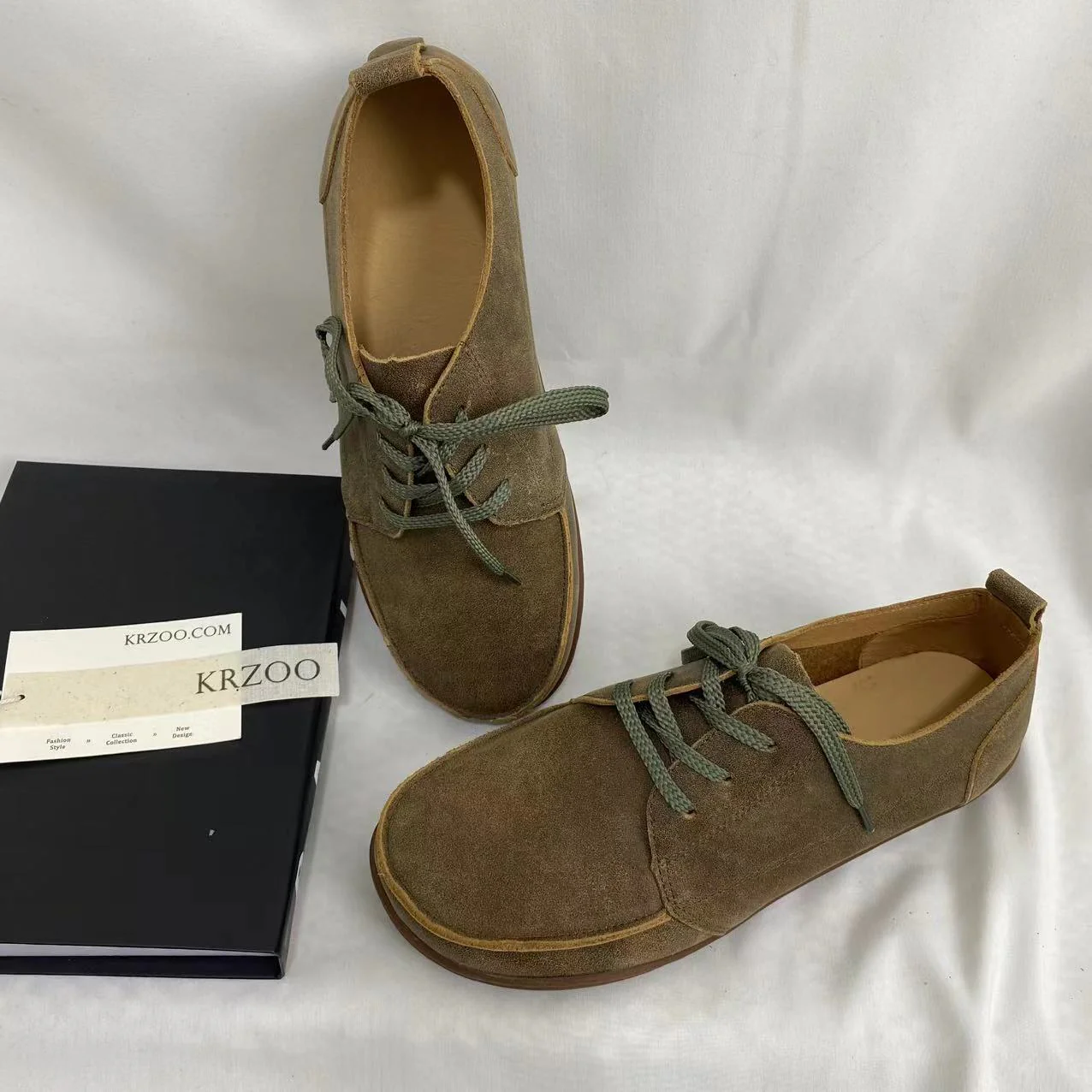 Genuine Leather Vintage Shoes - Image 2