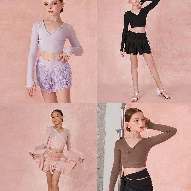 Girls Dance Practice Top Dancewear - Image 10