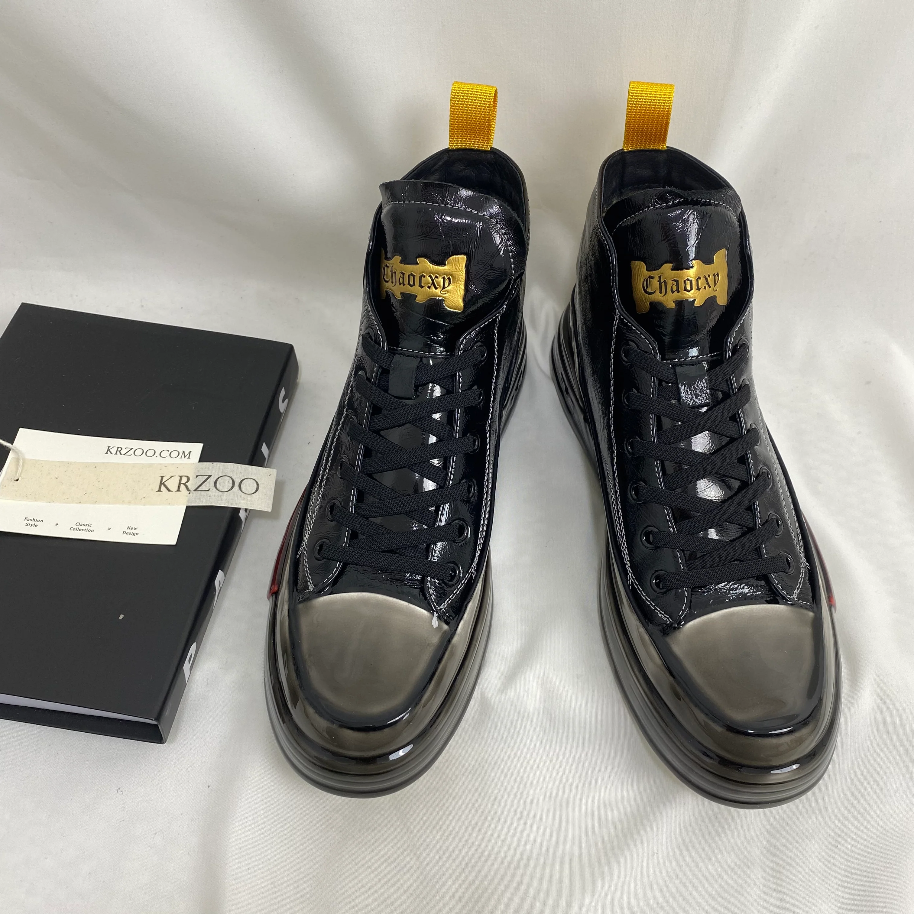 Glued Leather Casual Shoes - Image 4