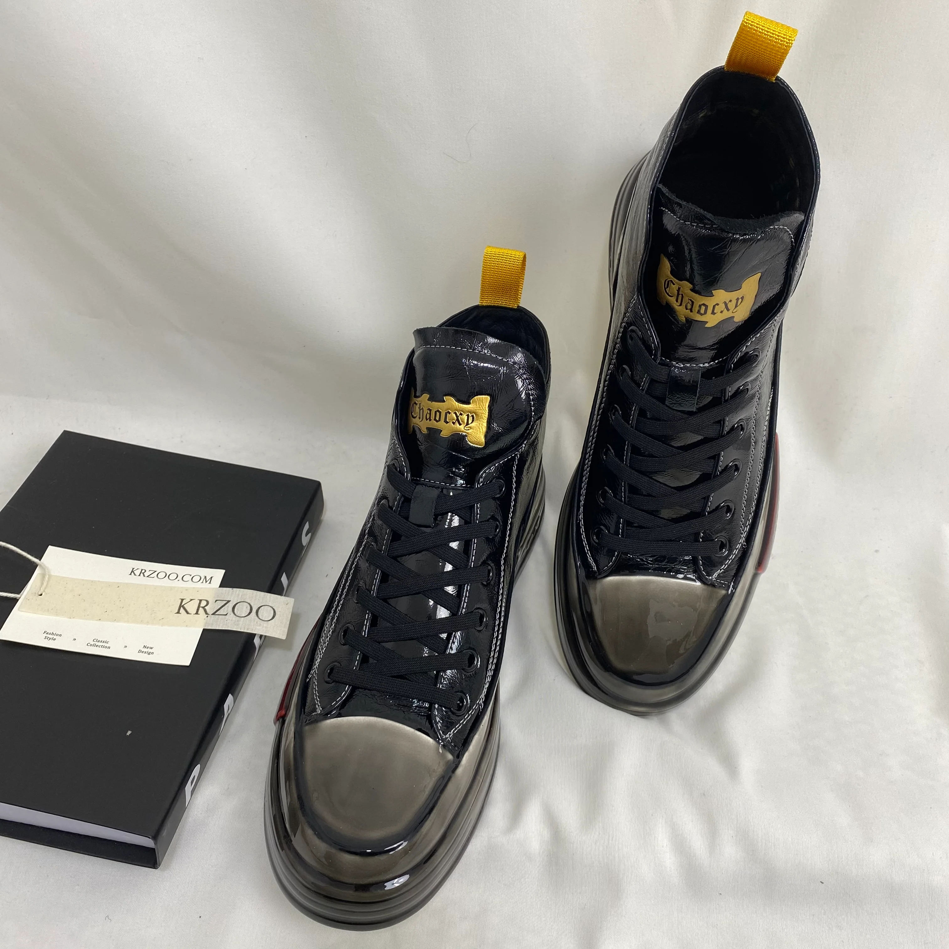 Glued Leather Casual Shoes - Image 5
