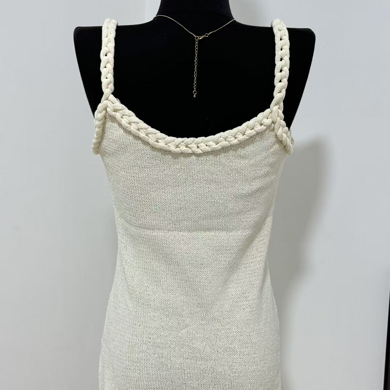 Hand-Woven Braided Rope Dress - Image 5