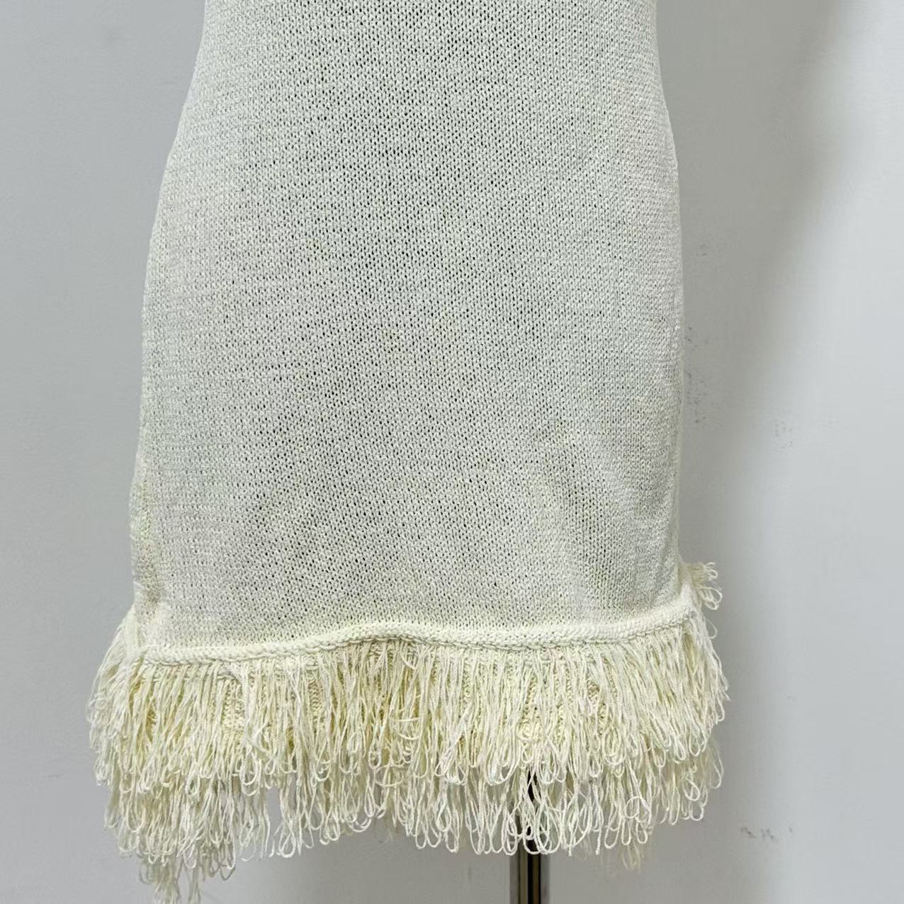 Hand-Woven Braided Rope Dress - Image 6