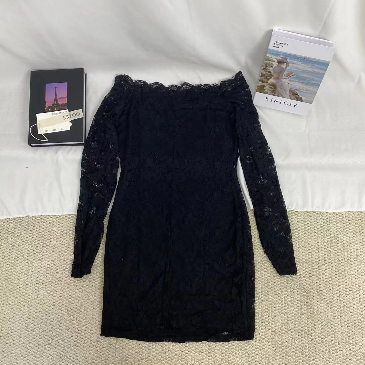 Lace Off-The-Shoulder Dress