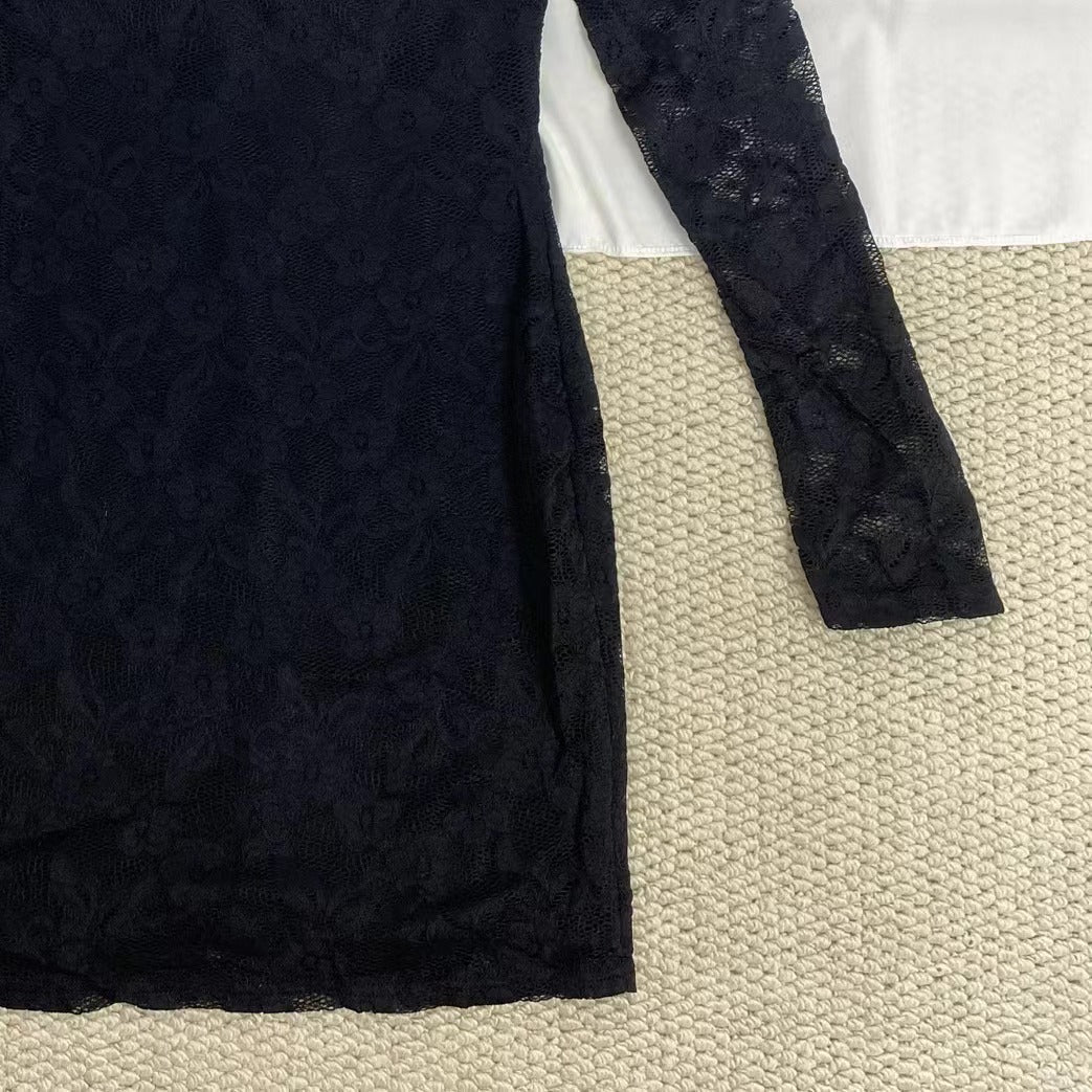 Lace Off-The-Shoulder Dress - Image 5