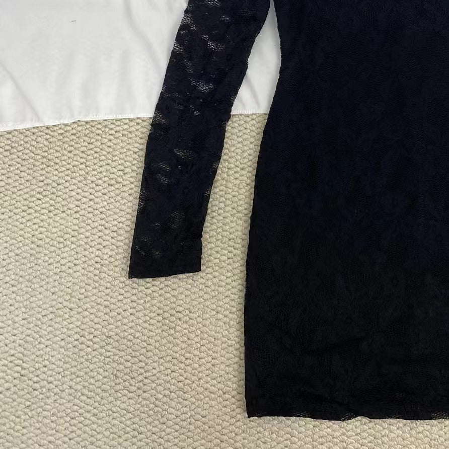 Lace Off-The-Shoulder Dress - Image 6