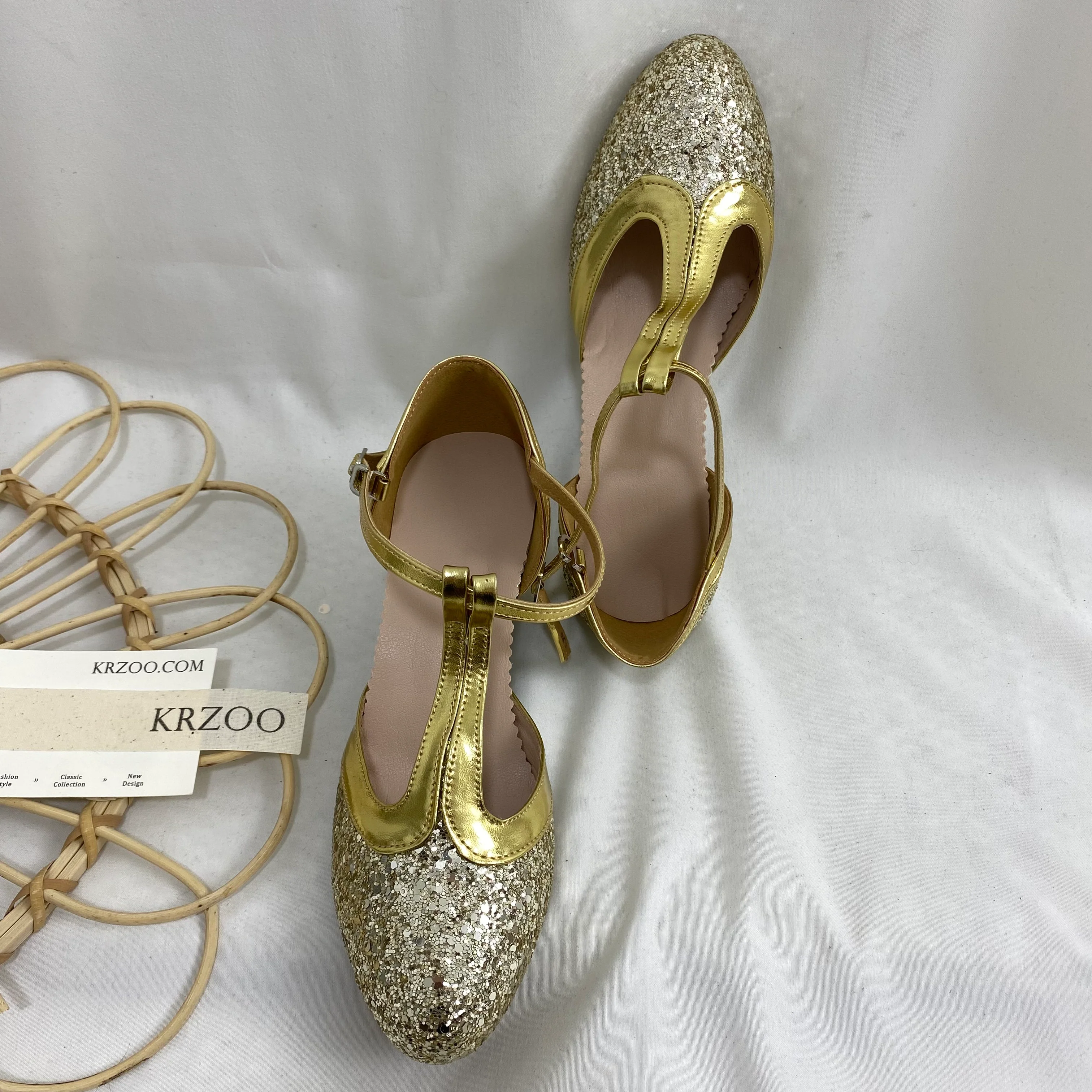 Latin Dance Shoes With Soft Soles - Image 3