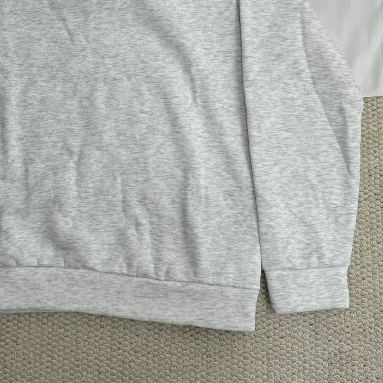 Letter-Print Sweatshirt with Center-Front Zipper - Image 3