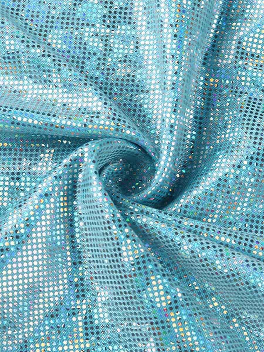 Light Blue Glitter Skirt - Image 4