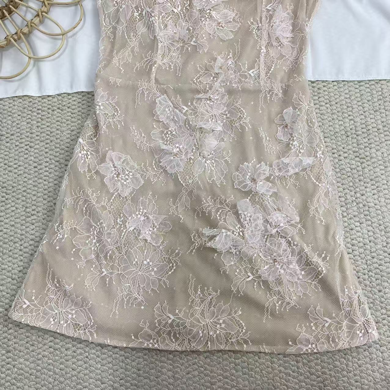 Lightweight Lace Mini Skirt - Image 6