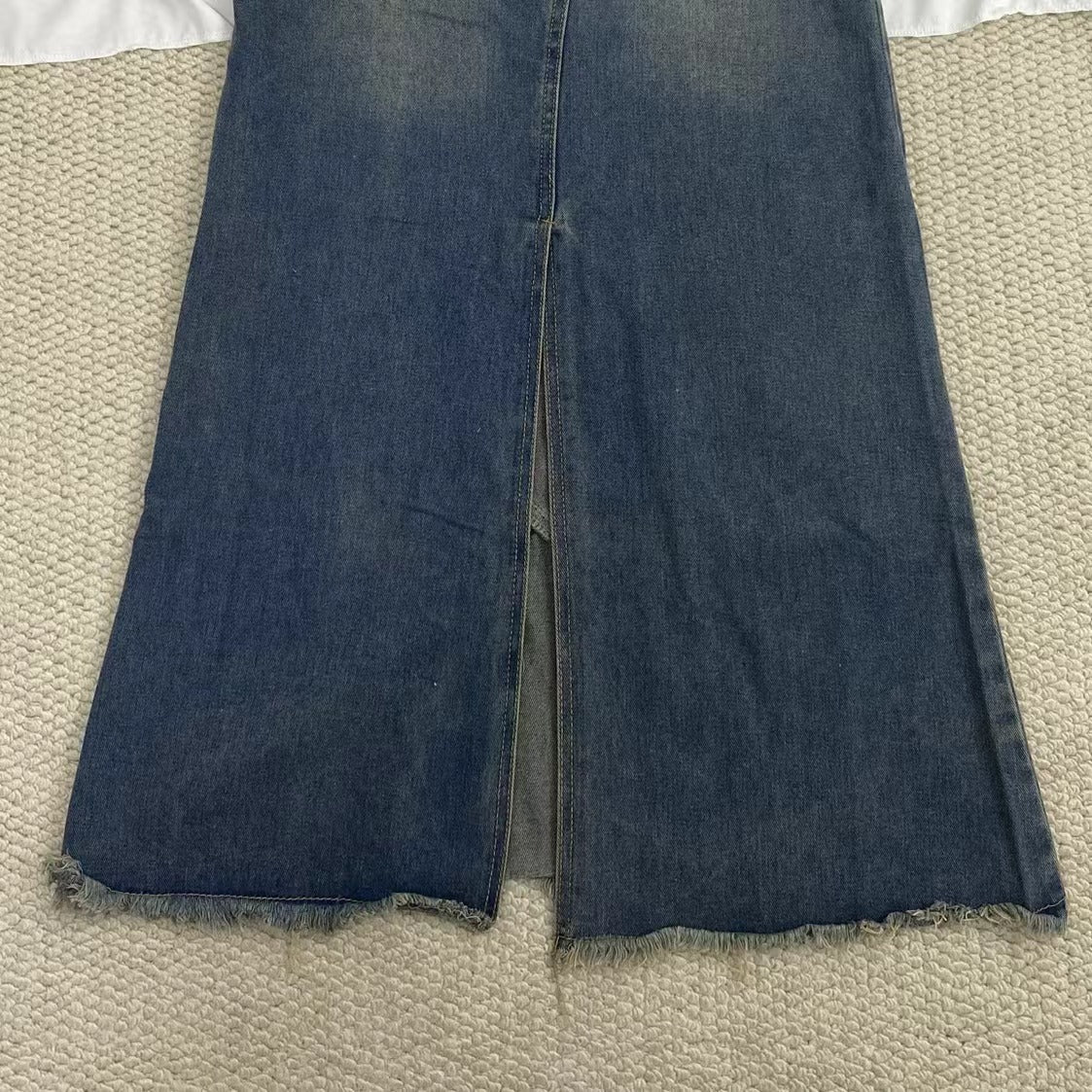 Lrregular Hem Midi Skirt - Image 4