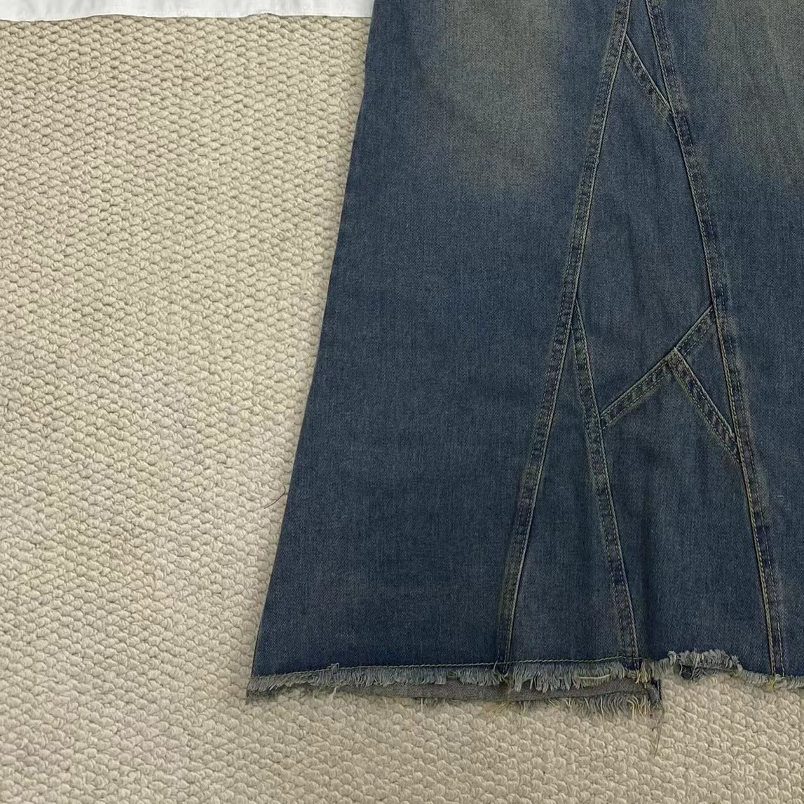 Lrregular Hem Midi Skirt - Image 6
