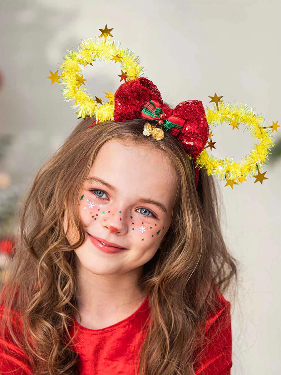 Luminous Mouse Ear Bow Headband - Image 6