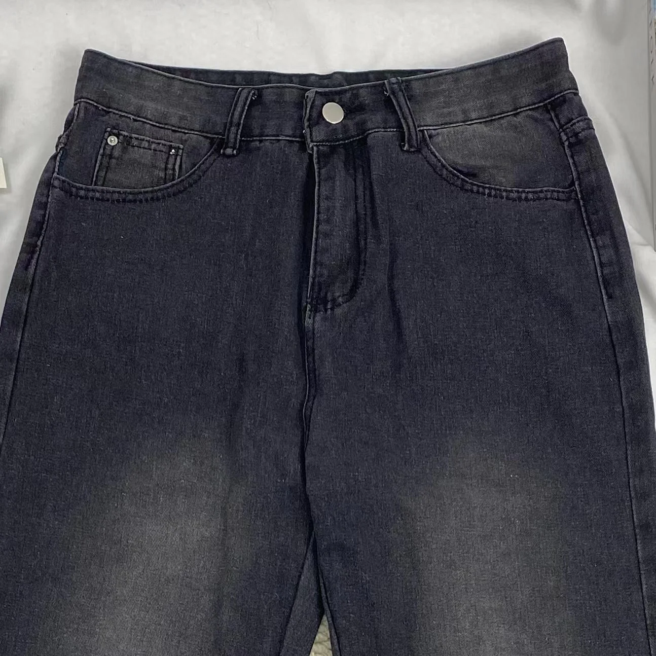 Niche Vintage Flared Jeans - Image 3