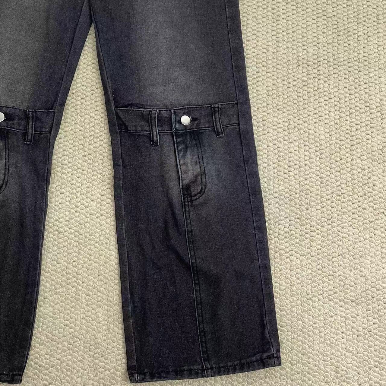 Niche Vintage Flared Jeans - Image 5