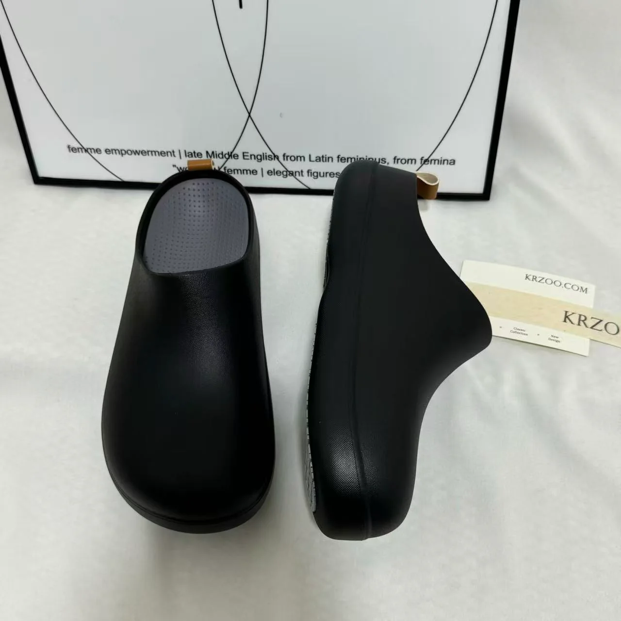 Non-Slip Closed-toe Slippers - Image 3