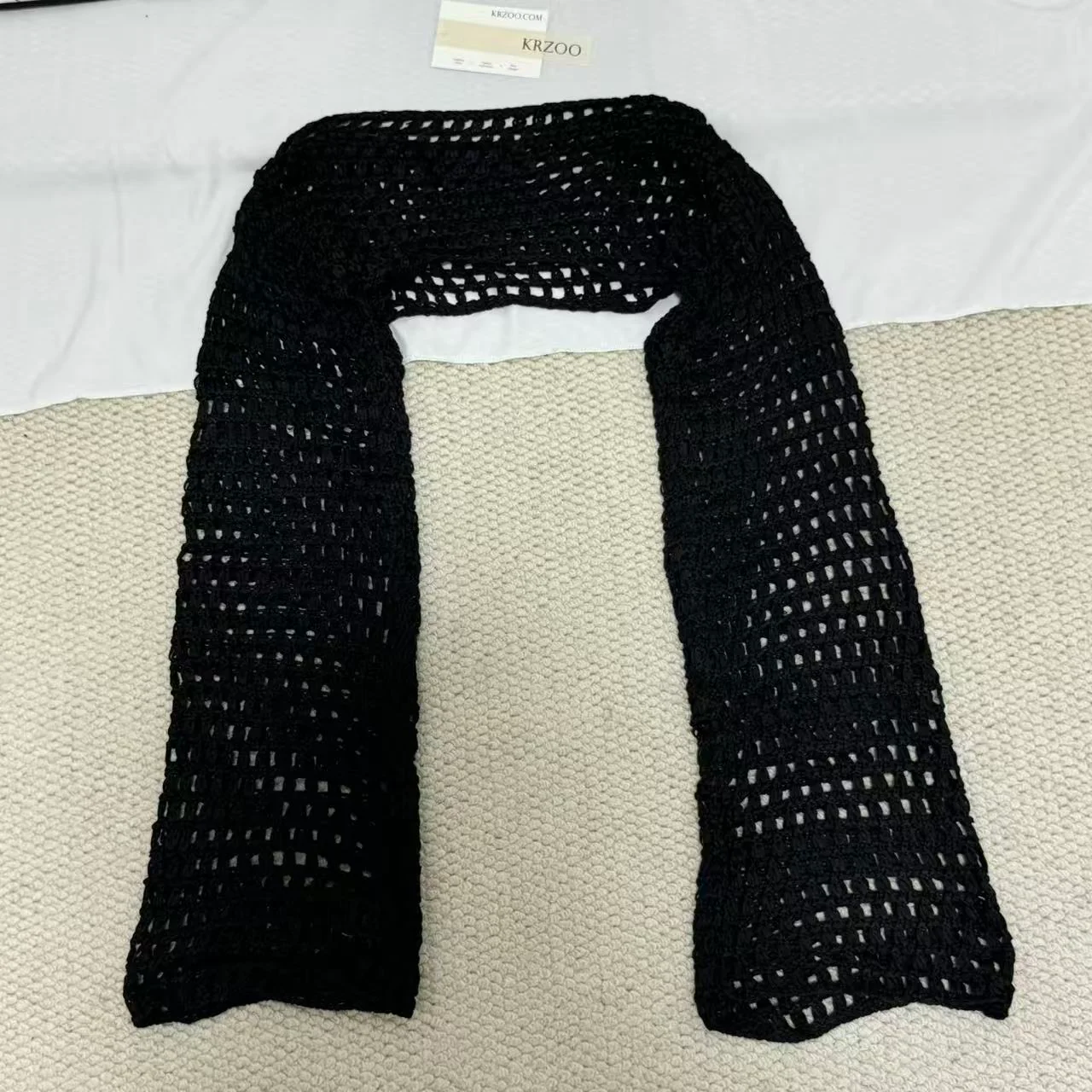 Open-Knit Sun Protection Cardigan