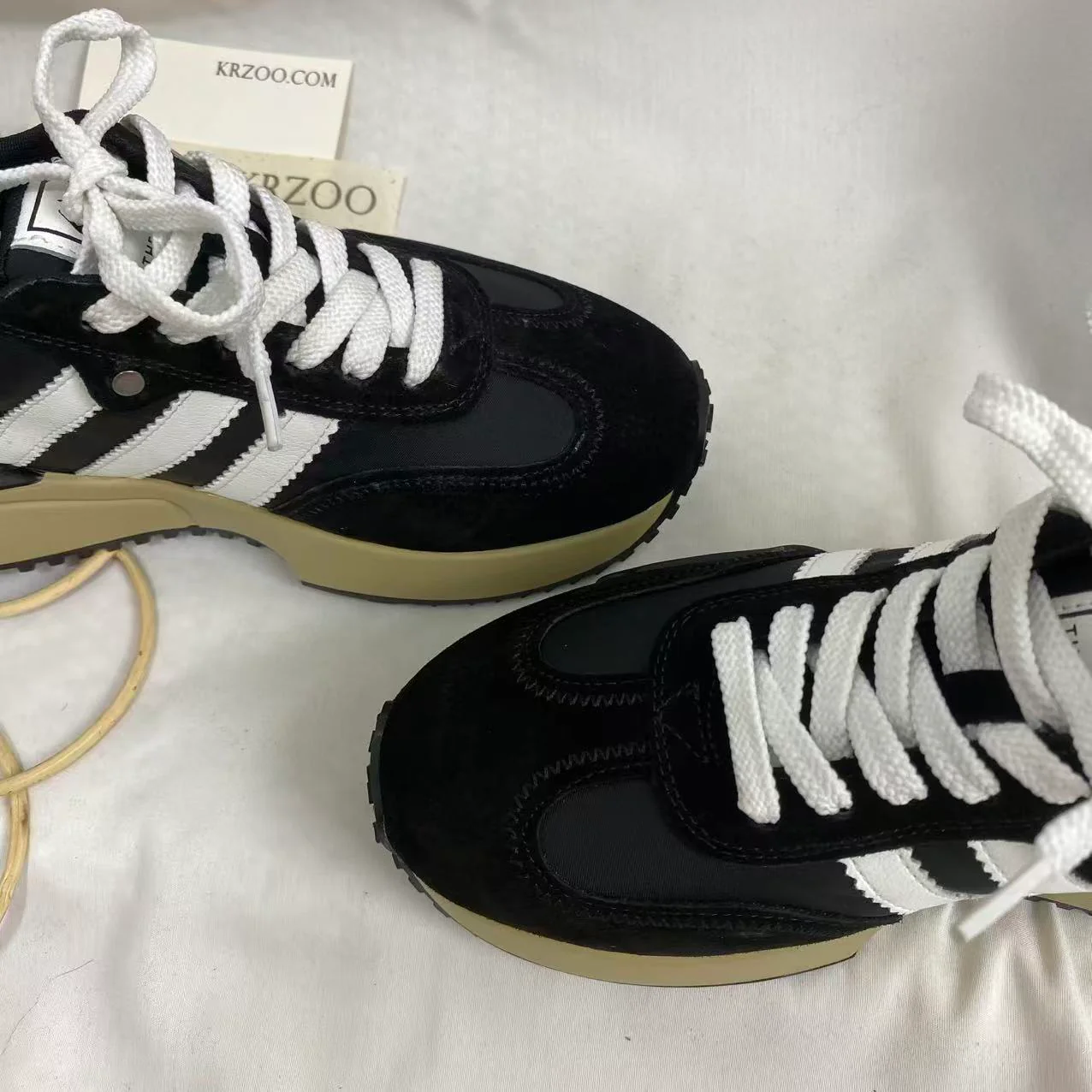 Platform Genuine Leather Sneakers - Image 6