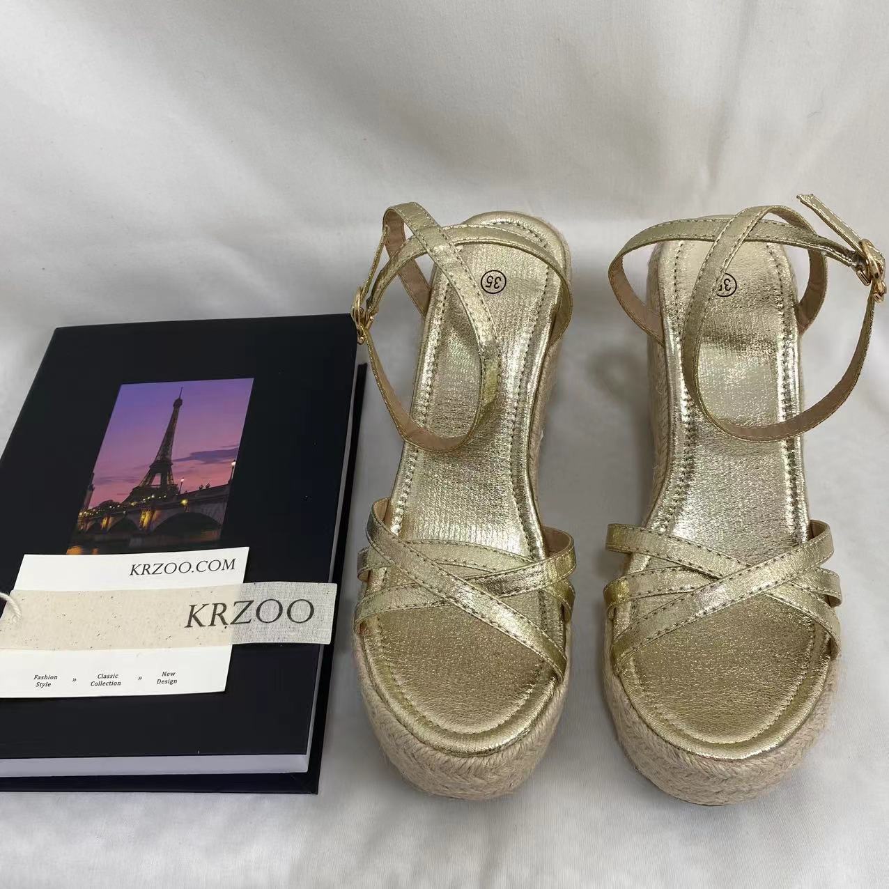 Platform Open-Toe Sandals - Image 2
