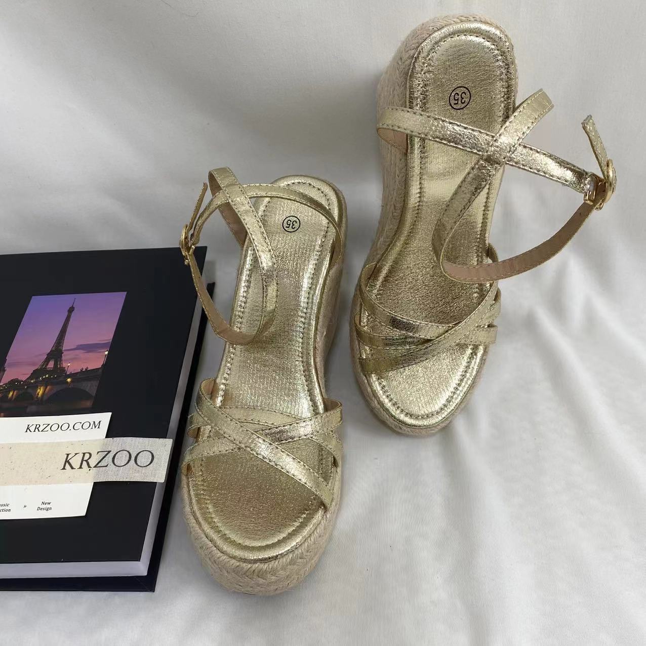 Platform Open-Toe Sandals - Image 5