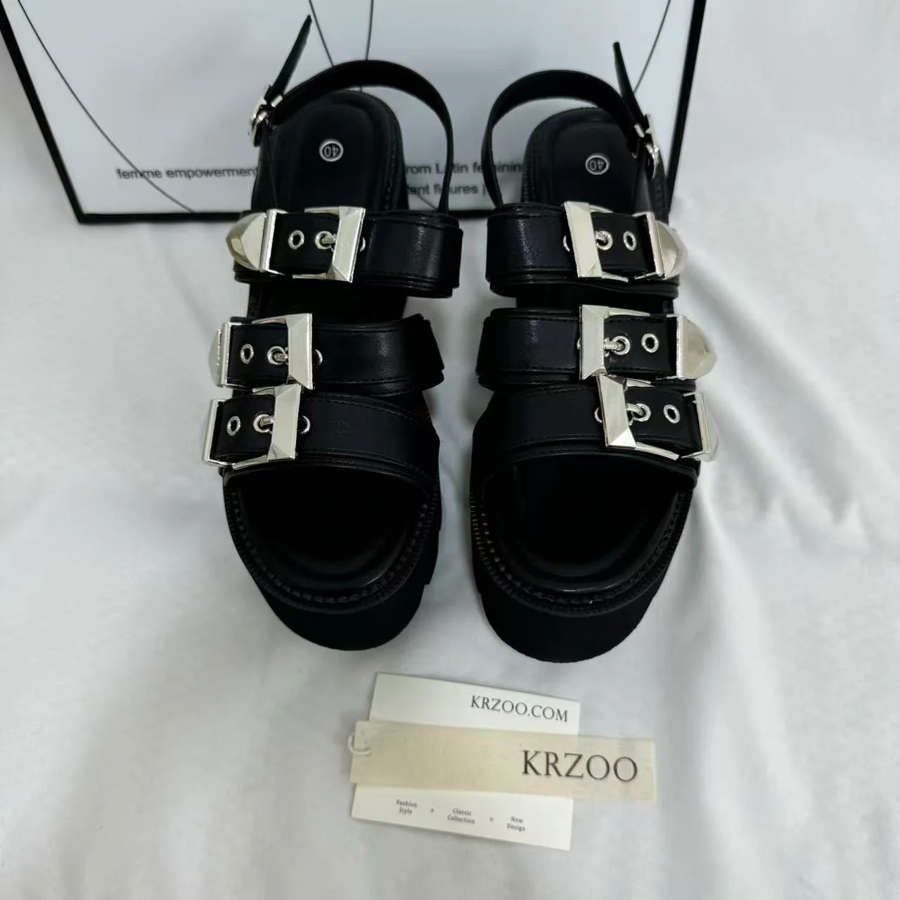 Platform Peep-Toe High-Heel Sandals