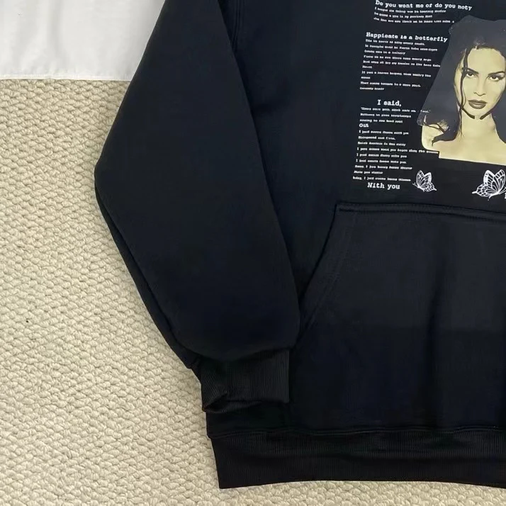 Printed Hooded Sweatshirt - Image 4