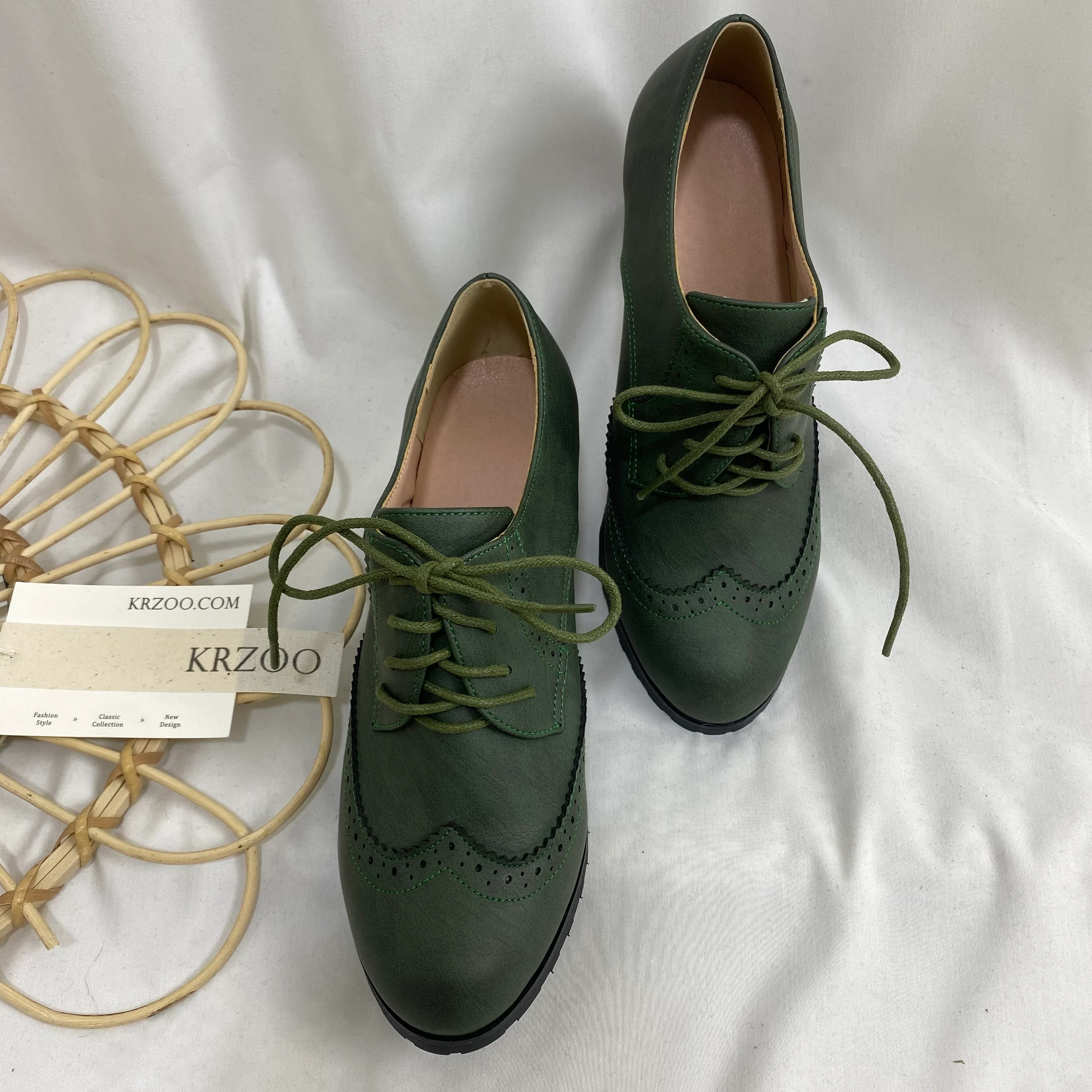 Retro Oxford Shoes Casual Shoes - Image 3