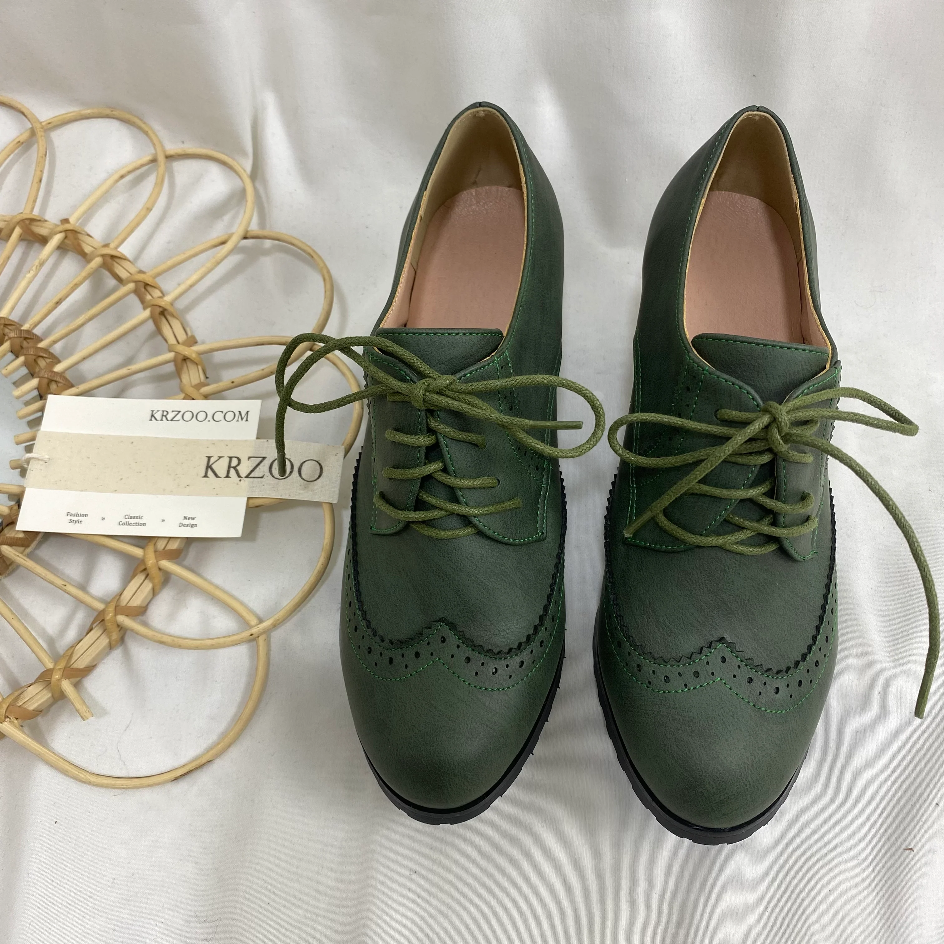 Retro Oxford Shoes Casual Shoes - Image 4