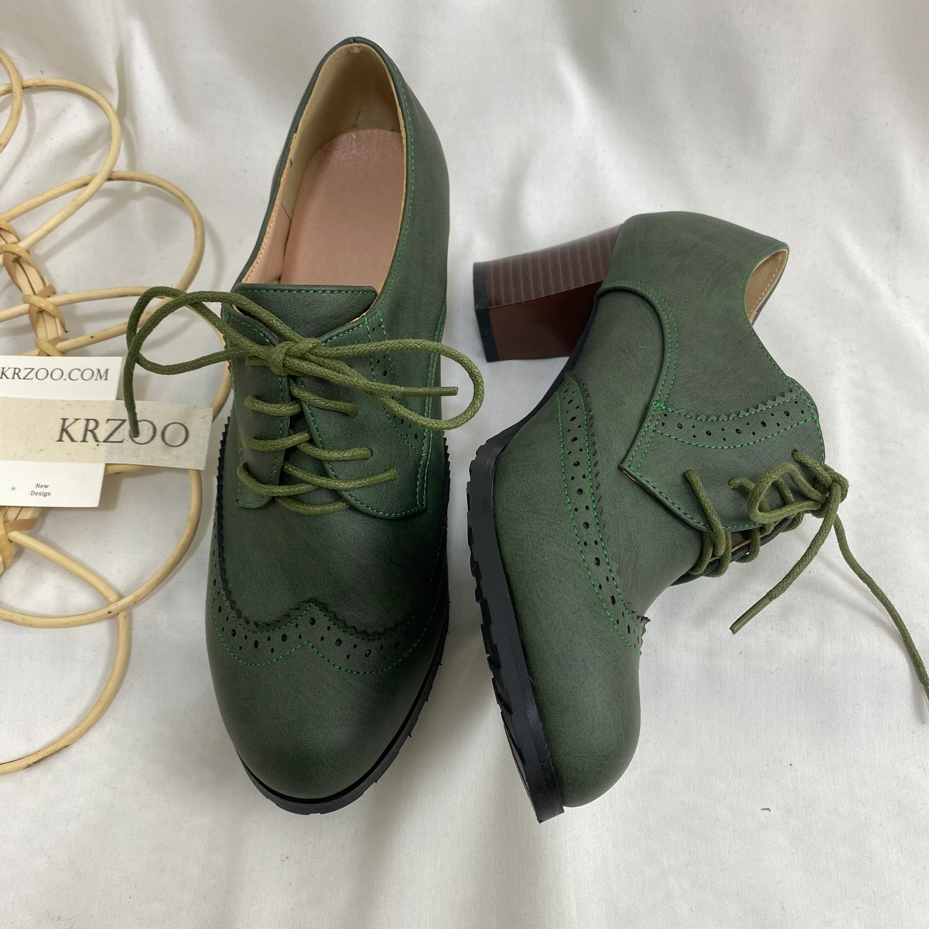 Retro Oxford Shoes Casual Shoes - Image 5