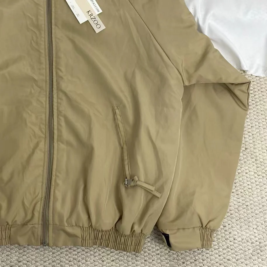 Retro Stand-Collar Cotton Jacket - Image 5