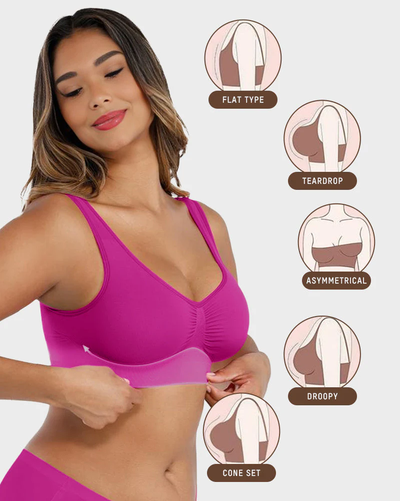 Seamless Comfort Workout Sports Bra - Image 16