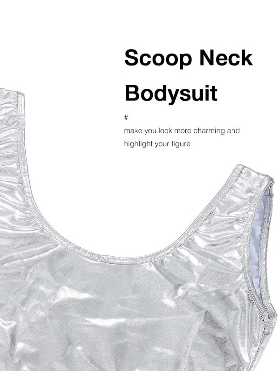 Silver Reflective Bodysuit - Image 7