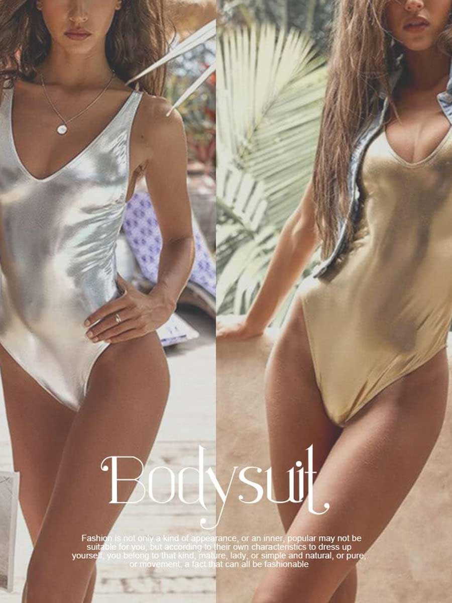 Silver Reflective Bodysuit - Image 8