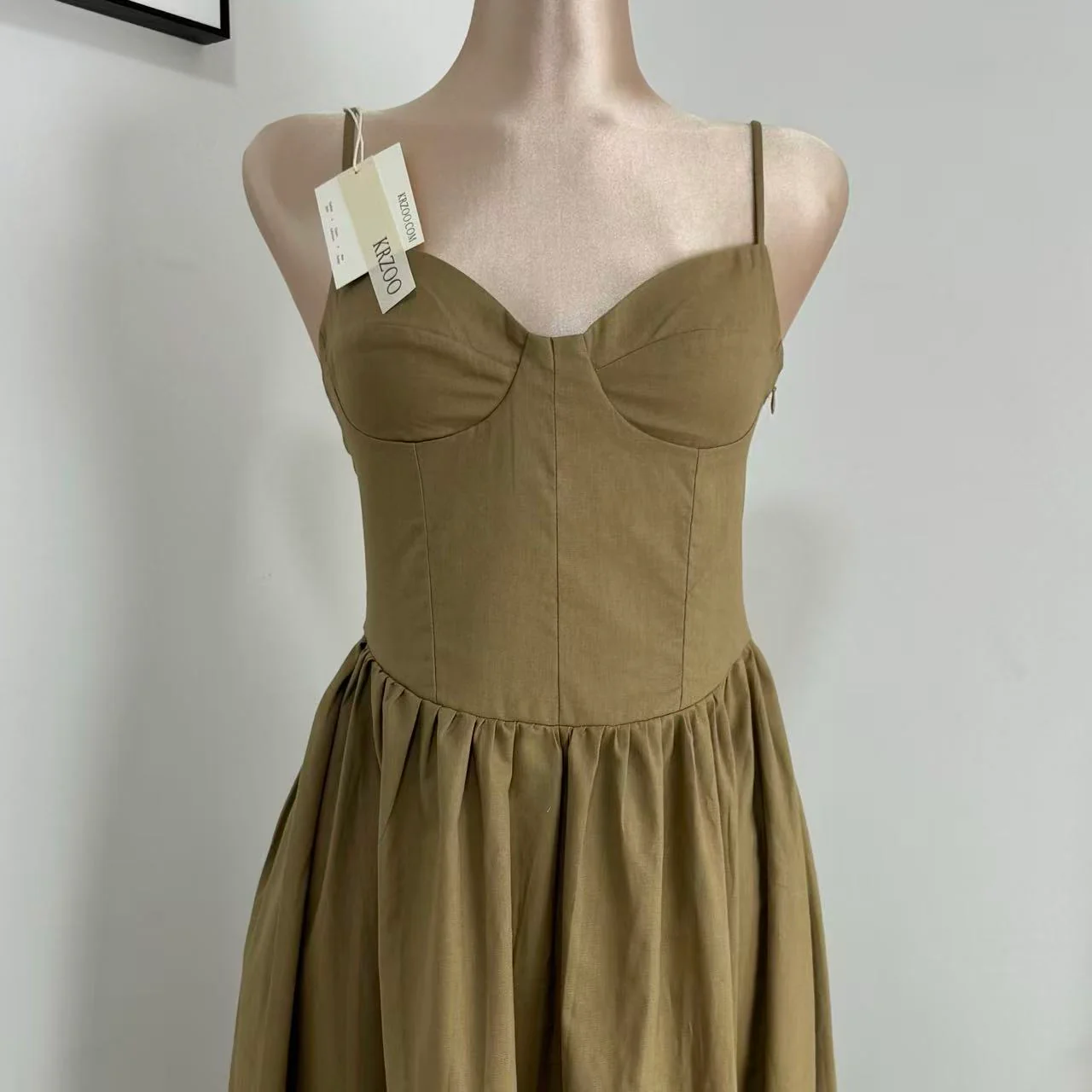 Simple Strappy Maxi Dress - Image 4