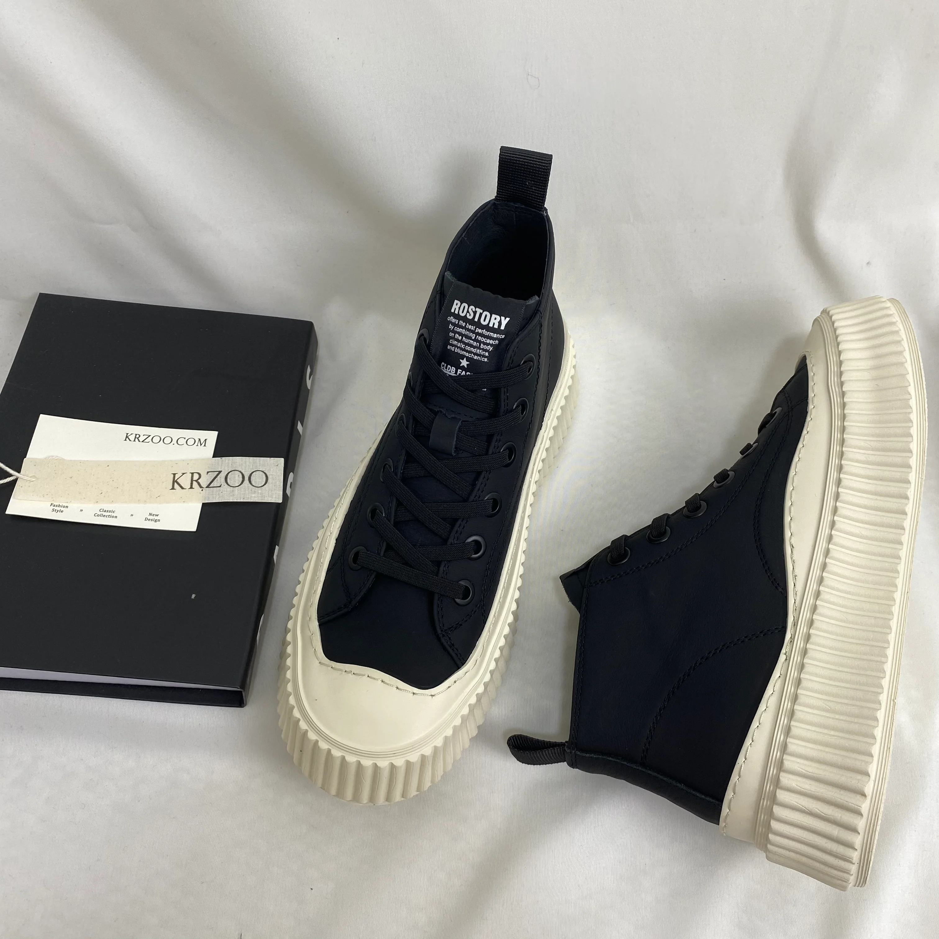 Soft Leather Lightweight Sneakers - Image 4