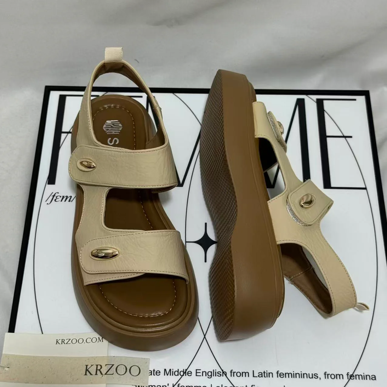 Soft-Soled Velcro Beach Shoes - Image 3