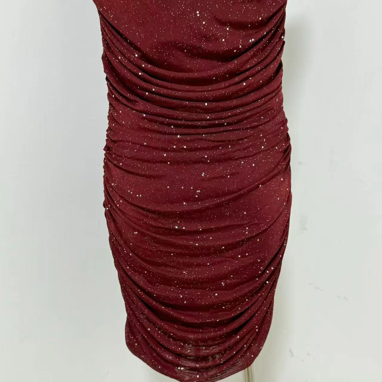 Solid-Color Halter Dress - Image 6